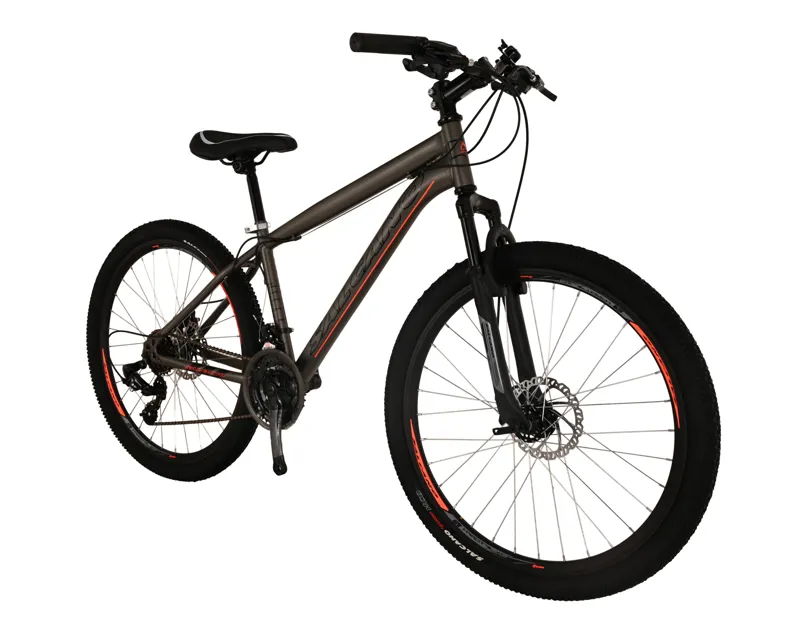 Salcano Lion 26 Inch Wheel Mountain Bike Platin/Orange-1