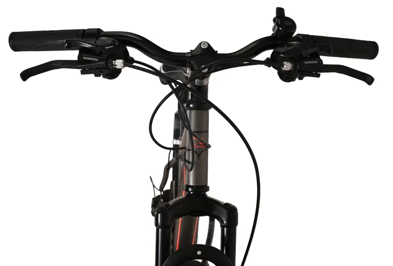 Salcano Lion 26 Inch Wheel Mountain Bike Platin/Orange-2