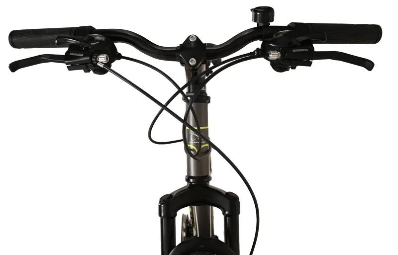 Salcano Lion 26 Inch Wheel Mountain Bike Platin/Yellow-2