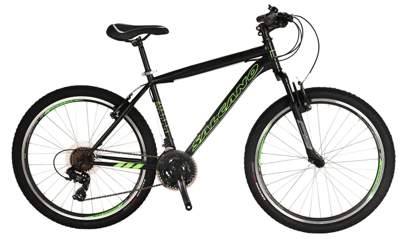 Salcano Lion V 26 Inch Wheel Mountain Bike Black/Green