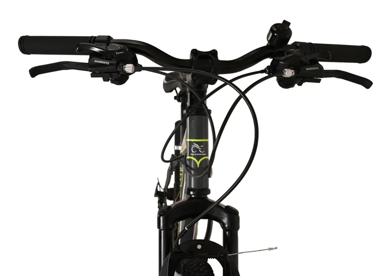 Salcano Lion V 26 Inch Wheel Mountain Bike Dark Grey/Yellow-2