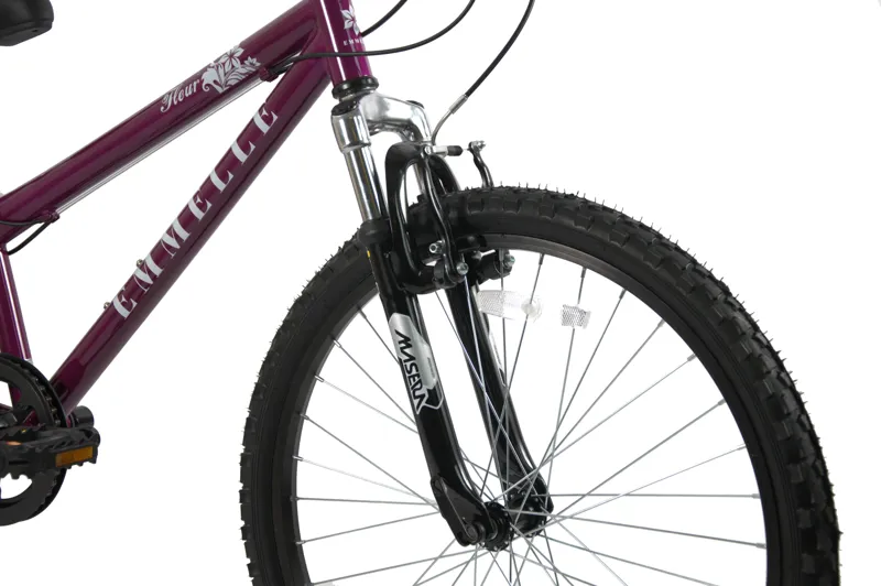 Emmelle Fleur 24 Inch Wheel Kids Bike Purple-3