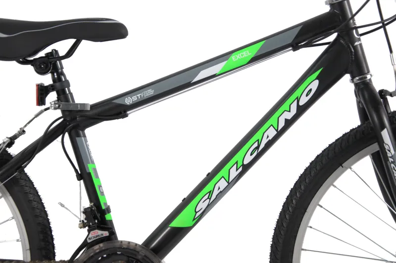 Salcano Excel 24 Inch Wheel Kids Bike Black Green-2