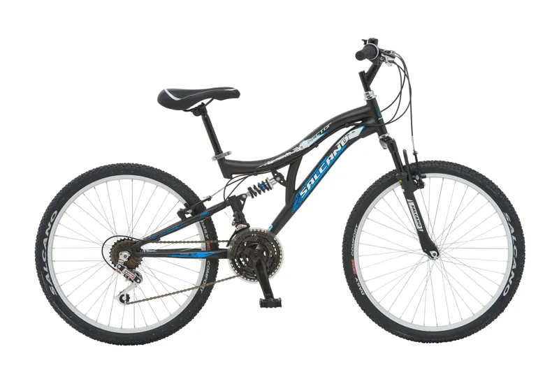 Salcano Hector 24 Inch Wheel Kids Bike Black Blue