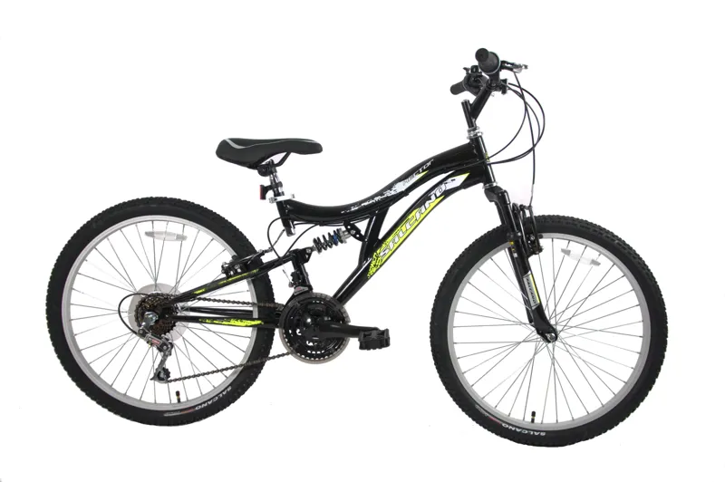 Salcano Hector 24 Inch Wheel Kids Bike Black Yellow-1
