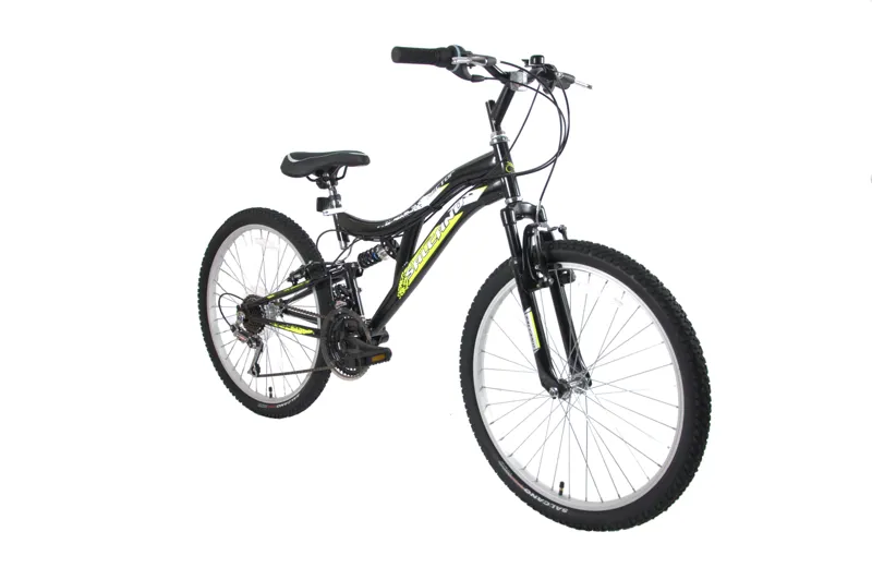 Salcano Hector 24 Inch Wheel Kids Bike Black Yellow
