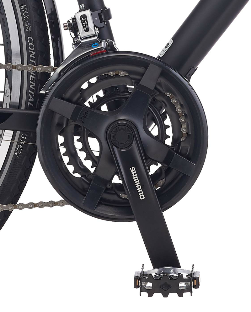 Salcano Istanbul Commuter Hybrid Bike Black-7