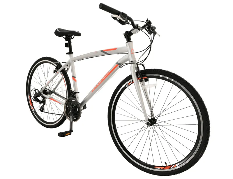 Salcano City Explorer 700c Sports Hybrid Bike Grey/Orange-1