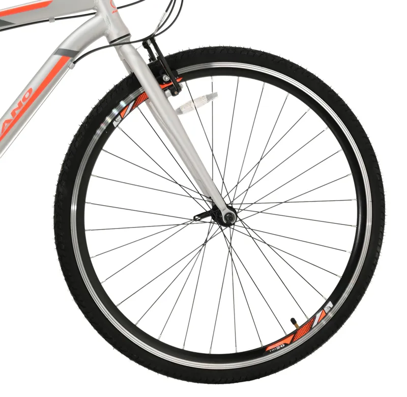 Salcano City Explorer 700c Sports Hybrid Bike Grey/Orange-2