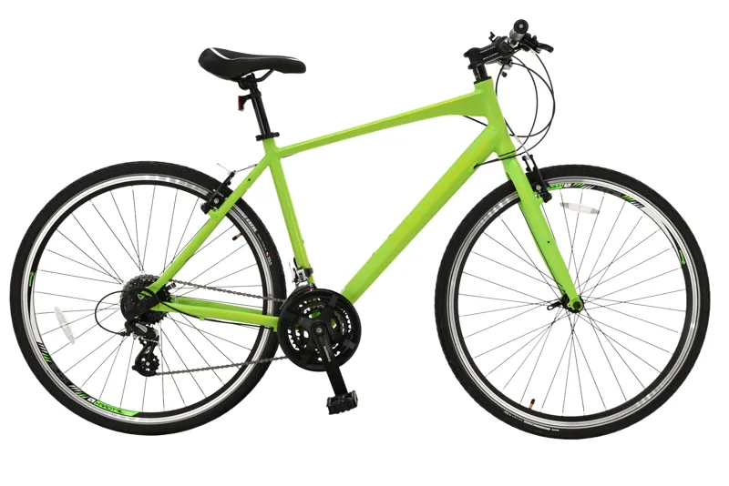 Salcano City Wind 700c Sports Hybrid Bike Green
