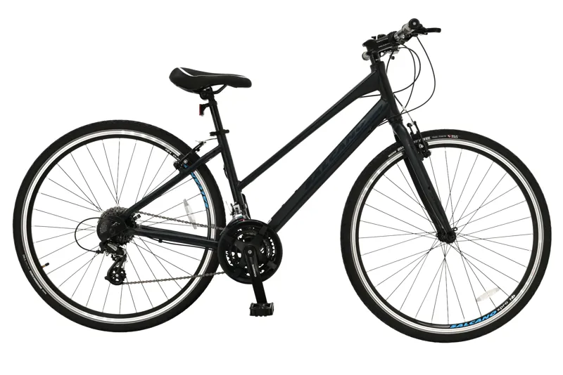 Salcano City Wind 700c Sports Hybrid Bike Black