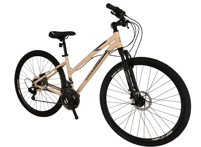 Salcano City Explorer 700c Sports Hybrid Bike Cream/Black-1