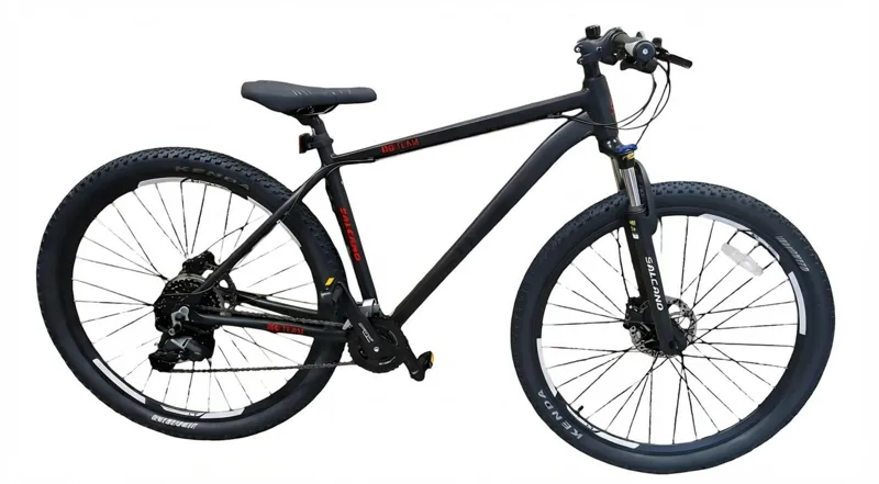Salcano NG Team 100 1x8 27.5 Mountain Bike Black/Red