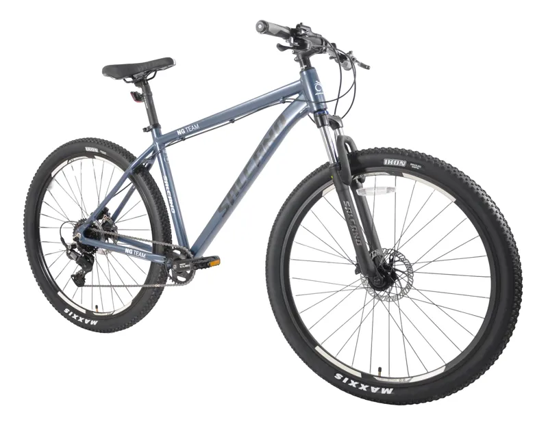 Salcano NG Team 100 1x8 29er Mountain Bike Azure Blue/White-1