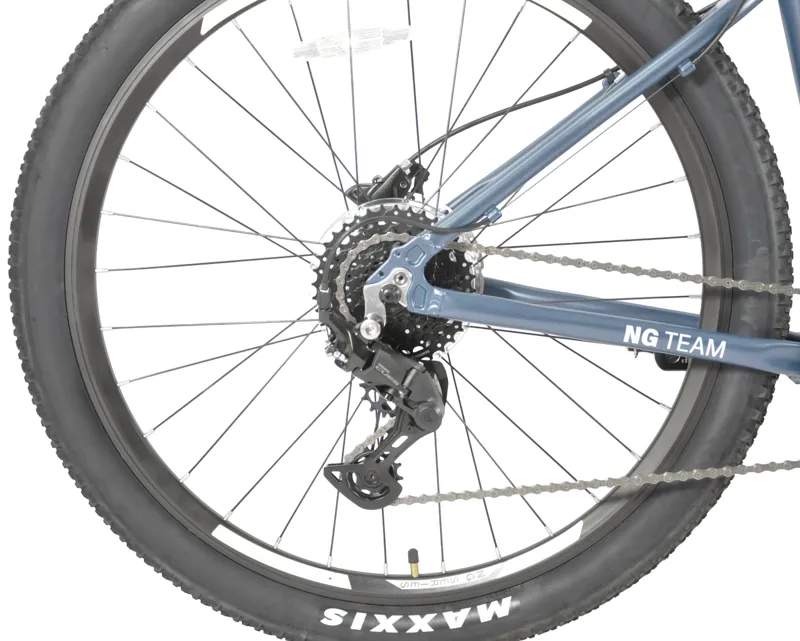 Salcano NG Team 100 1x9 27.5 Mountain Bike Azur Blue/White-5