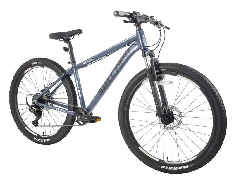 Salcano NG Team 100 1x8 27.5 Mountain Bike Azur Blue/White-1