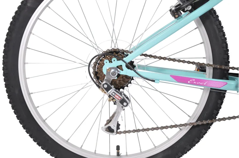 Salcano Excel 24 Inch Wheel Kids Bike Turquoise/Purple-3