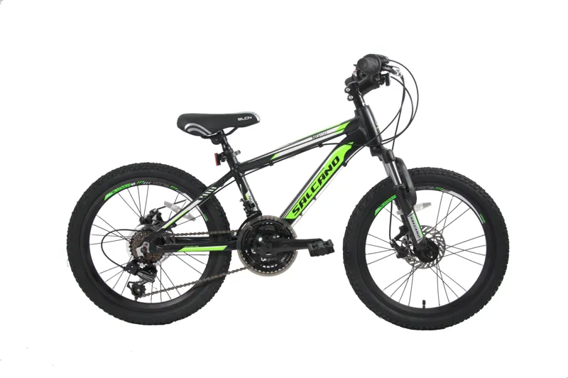 Salcano NG650 20 Inch Wheel Kids Bike Black Green-1