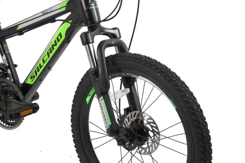 Salcano NG650 20 Inch Wheel Kids Bike Black Green-2