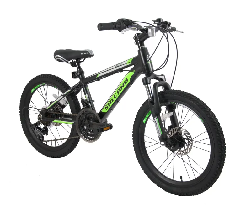 Salcano NG650 20 Inch Wheel Kids Bike Black Green