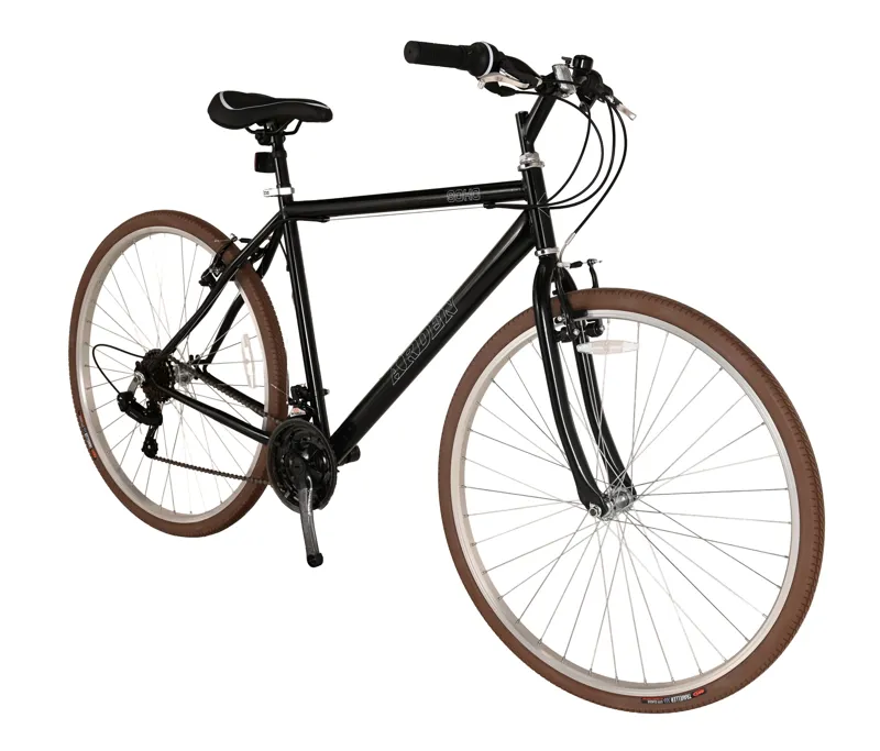 Arden Soho 700c Commuter Hybrid Bike Black-1