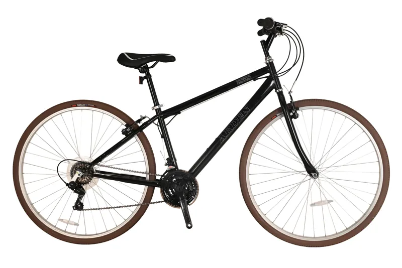Arden Soho 700c Commuter Hybrid Bike Black