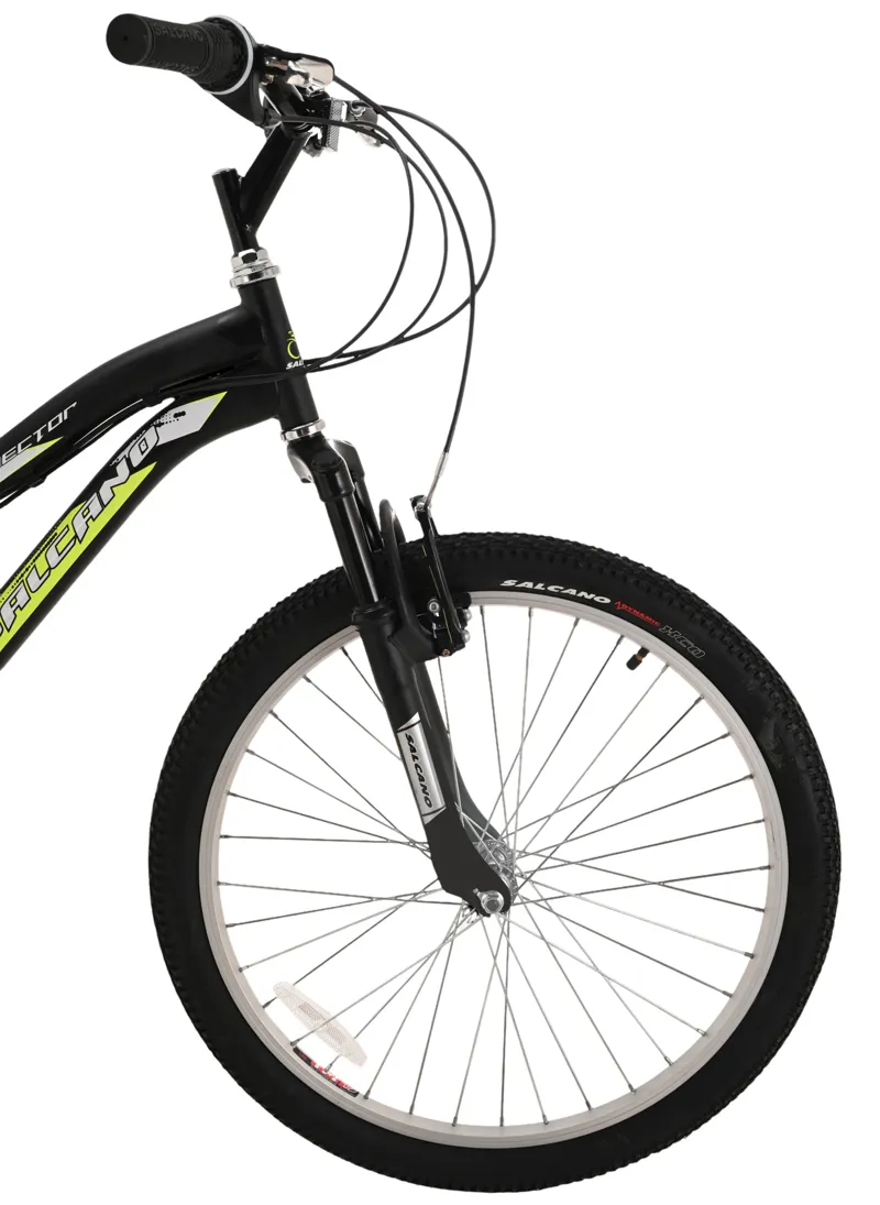 Salcano Hector 24 Inch Wheel Kids Bike Black/Yellow-3