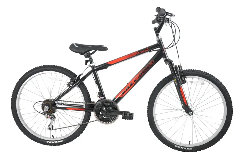 Salcano Excel HT 24 Inch Wheel Kids Bike Black/Red