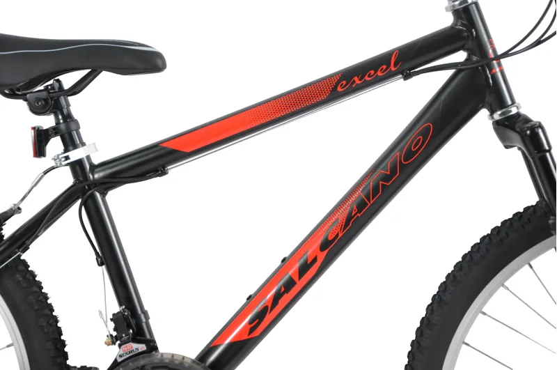 Salcano Excel HT 24 Inch Wheel Kids Bike Black/Red-2
