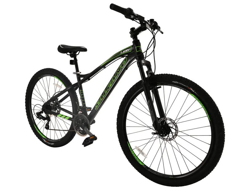 Salcano Lion 29 Inch Wheel Mountain Bike Black/Green-1