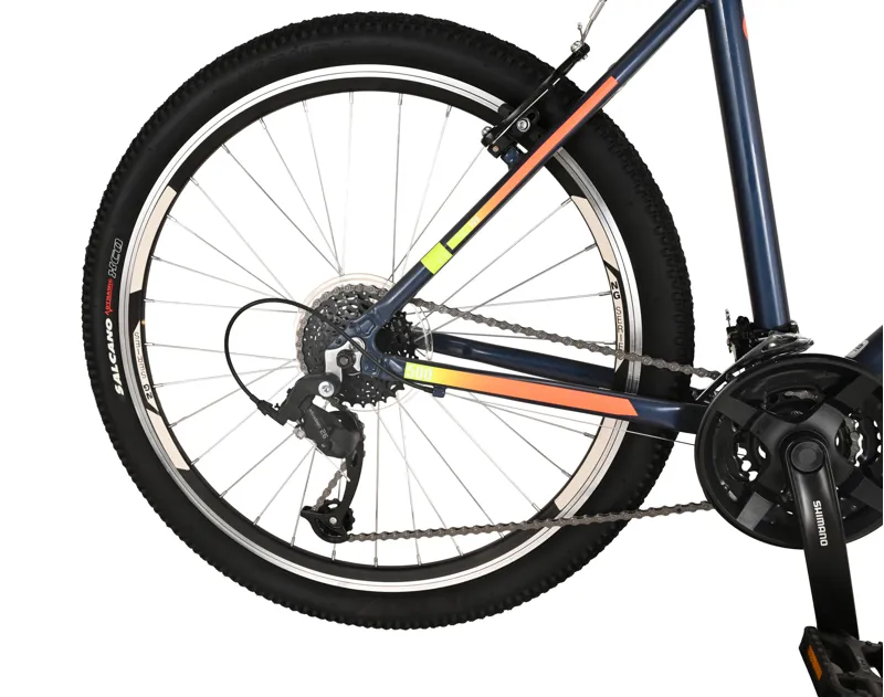 Salcano NG500 26 Inch Wheel Mountain Bike Blue/Orange-2