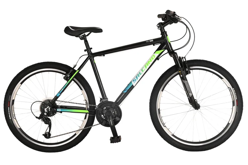 Salcano NG500 26 Inch Wheel Mountain Bike Black/Green