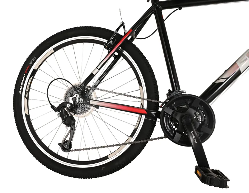 Salcano NG500 26 Inch Wheel Mountain Bike Black/Red-2