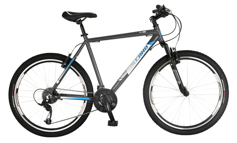 Salcano NG500 26 Inch Wheel Mountain Bike Dark Grey/Blue