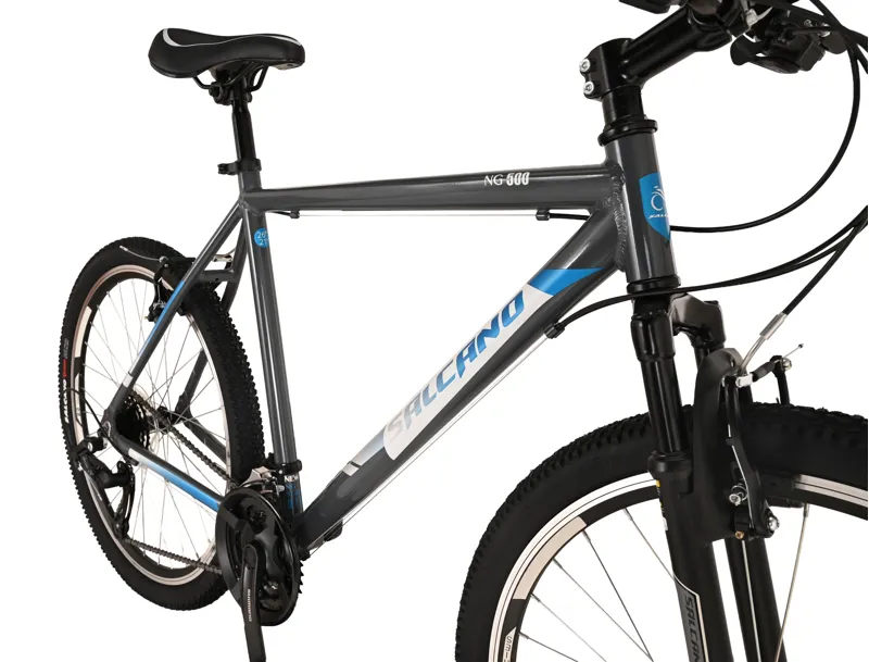 Salcano NG500 26 Inch Wheel Mountain Bike Dark Grey/Blue-1