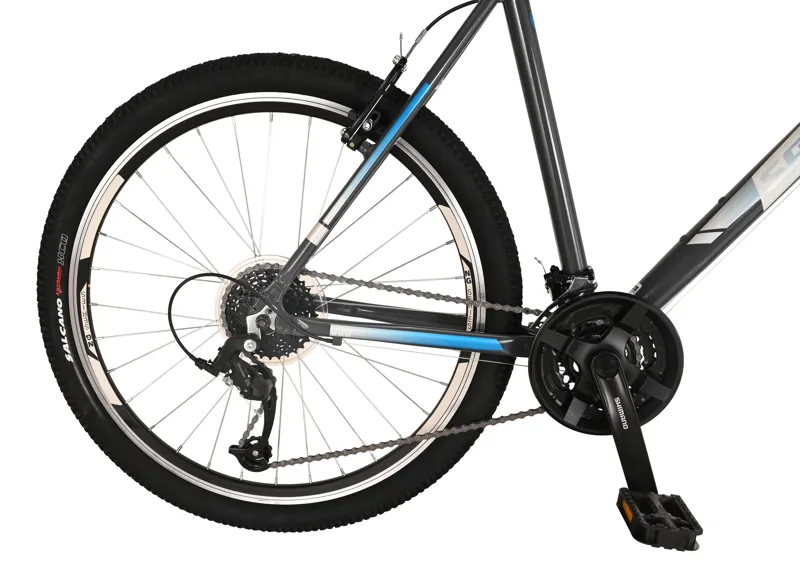 Salcano NG500 26 Inch Wheel Mountain Bike Dark Grey/Blue-2