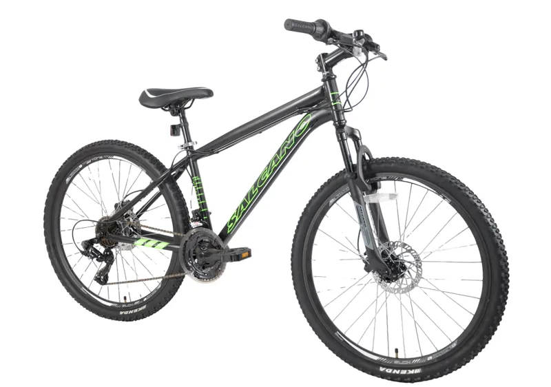 Salcano Lion 26 Inch Wheel Mountain Bike Black/Green-1
