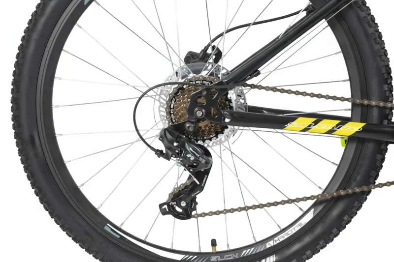 Salcano Lion 26 Inch Wheel Mountain Bike Black/Yellow-3