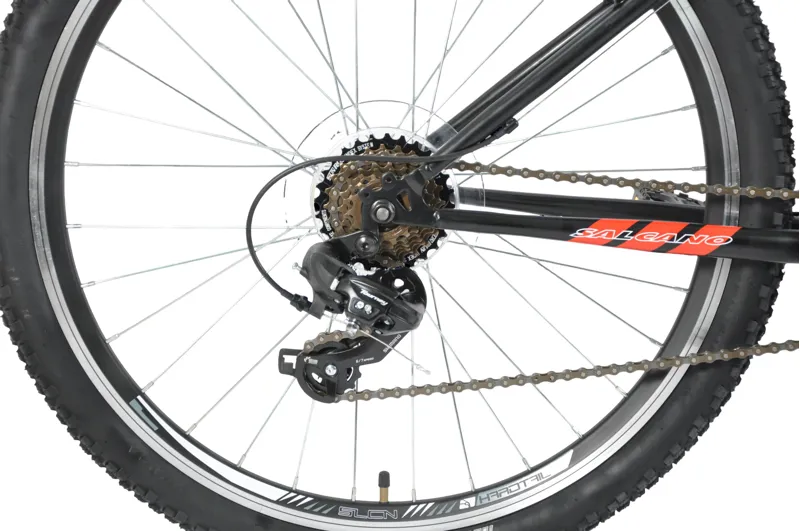 Salcano Lion 26 Inch Wheel Mountain Bike Black/Red-6