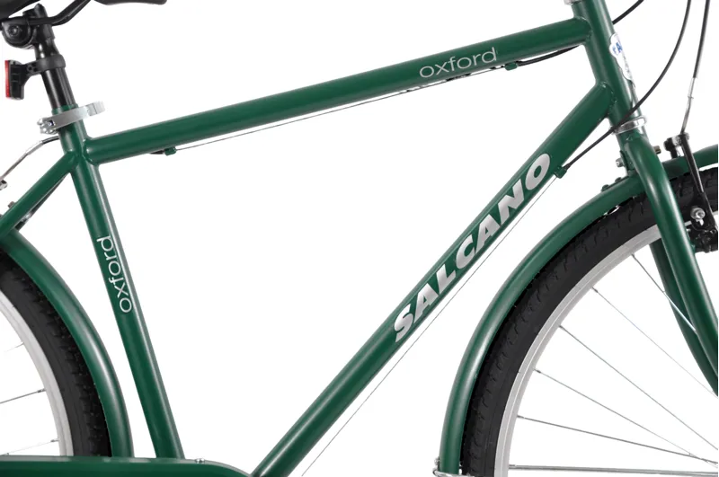 Salcano Oxford 700c 19 Inch Commuter Hybrid Bike Green-2