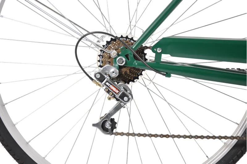 Salcano Oxford 700c 19 Inch Commuter Hybrid Bike Green-5