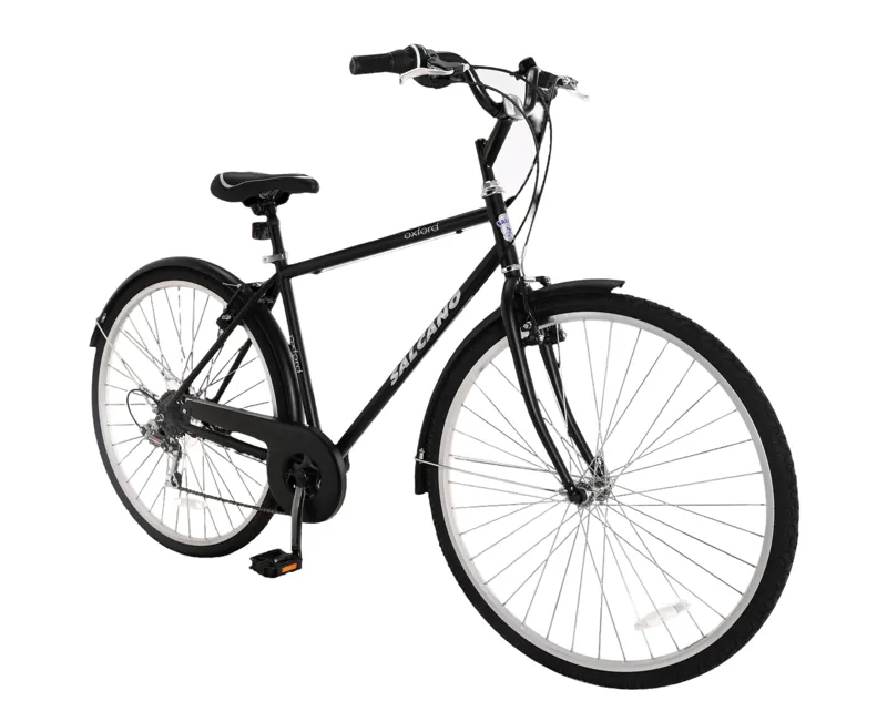 Salcano Oxford 700c 19 Inch Commuter Hybrid Bike Black/Grey-1