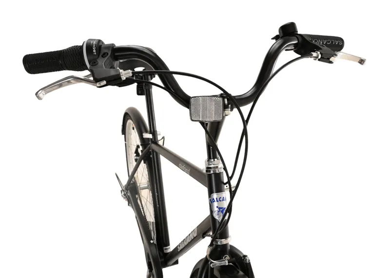 Salcano Oxford 700c 19 Inch Commuter Hybrid Bike Black/Grey-2