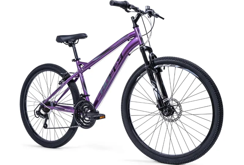 Huffy Extent 27.5 Inch Wheel Mountain Bike Purple-1