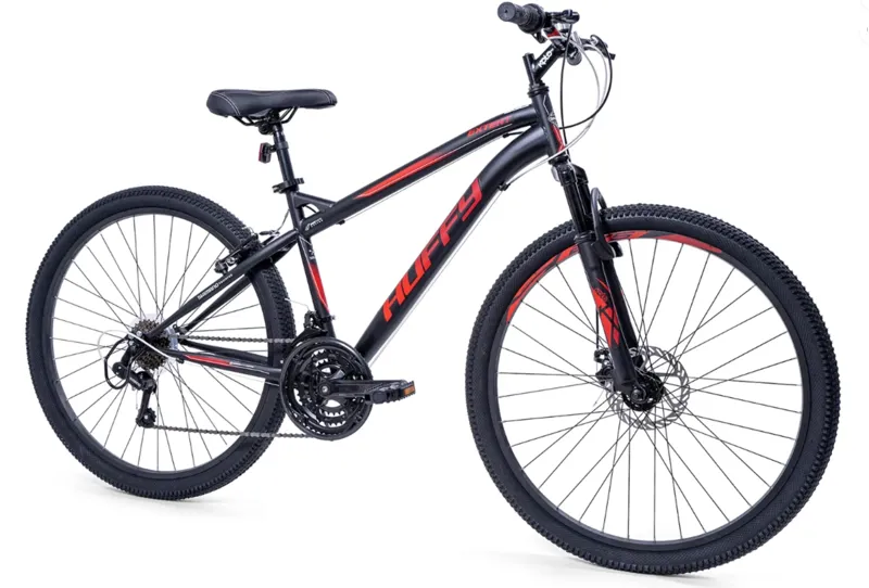 Huffy Extent 27.5 Inch Wheel Mountain Bike Black/Red-1