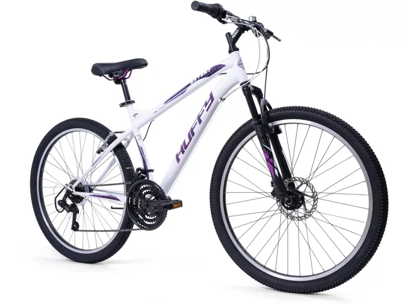 Huffy Extent 26 Inch Wheel Mountain Bike White/Purple-2