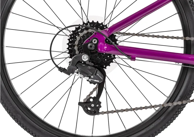 Forme Bamford 24 Inch Wheel Kids Mountain Bike Purple-3