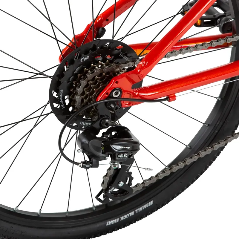 Cuda Trace 24 Inch Wheel Kids Mountain Bike Orange-6