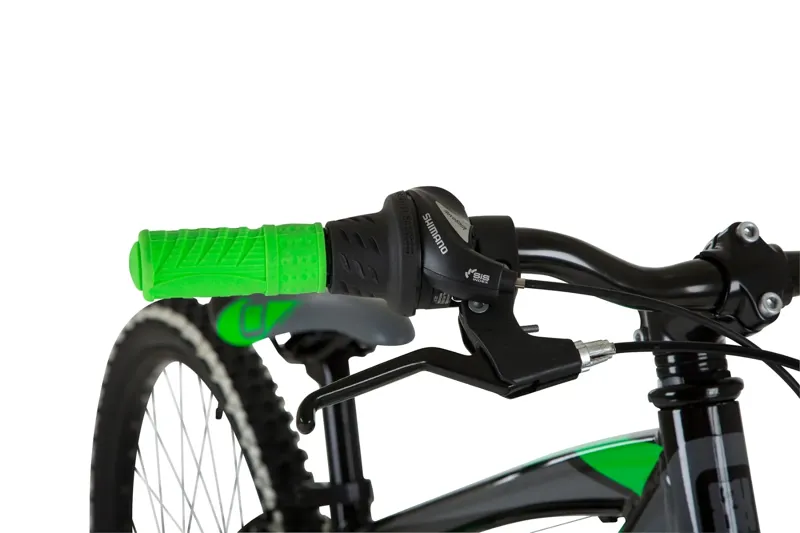 Cuda Kinetic 24 Inch Wheel Kids Mountain Bike Green-1