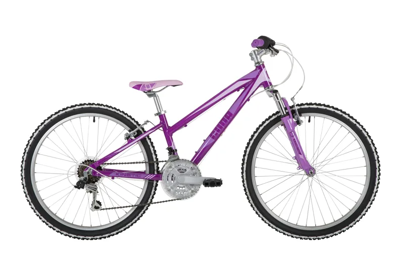 Cuda Kinetic 24 Inch Wheel Kids Mountain Bike Purple
